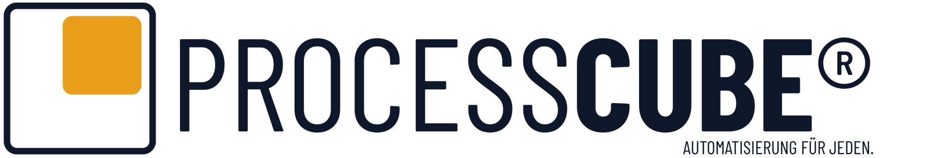 ProcessCube Logo dunkler Text